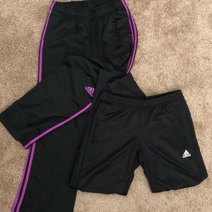 Two pairs of adidas womens size M
Lightly worn